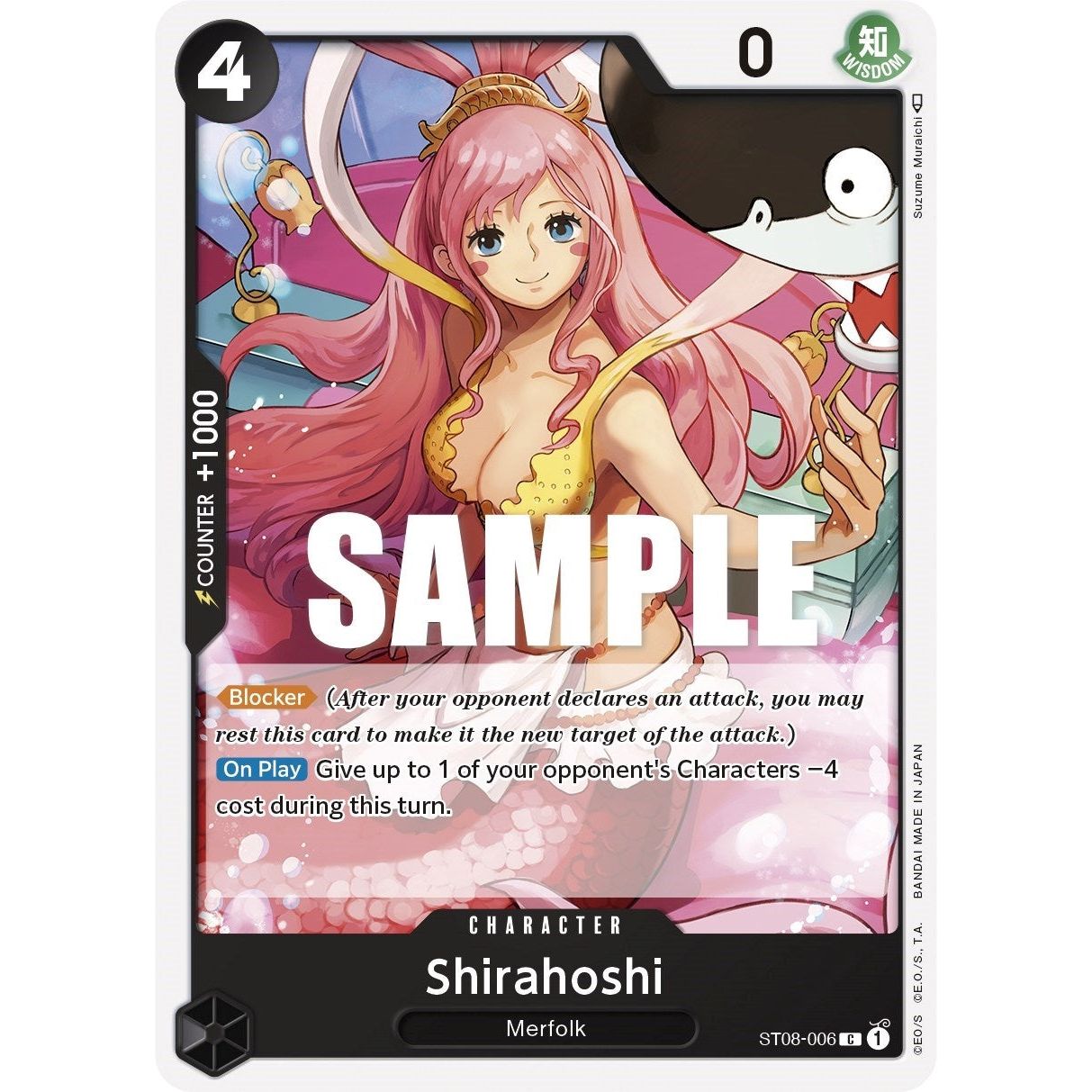 Image for Shirahoshi (ST08-006) (ST-08) - One Piece Card Game