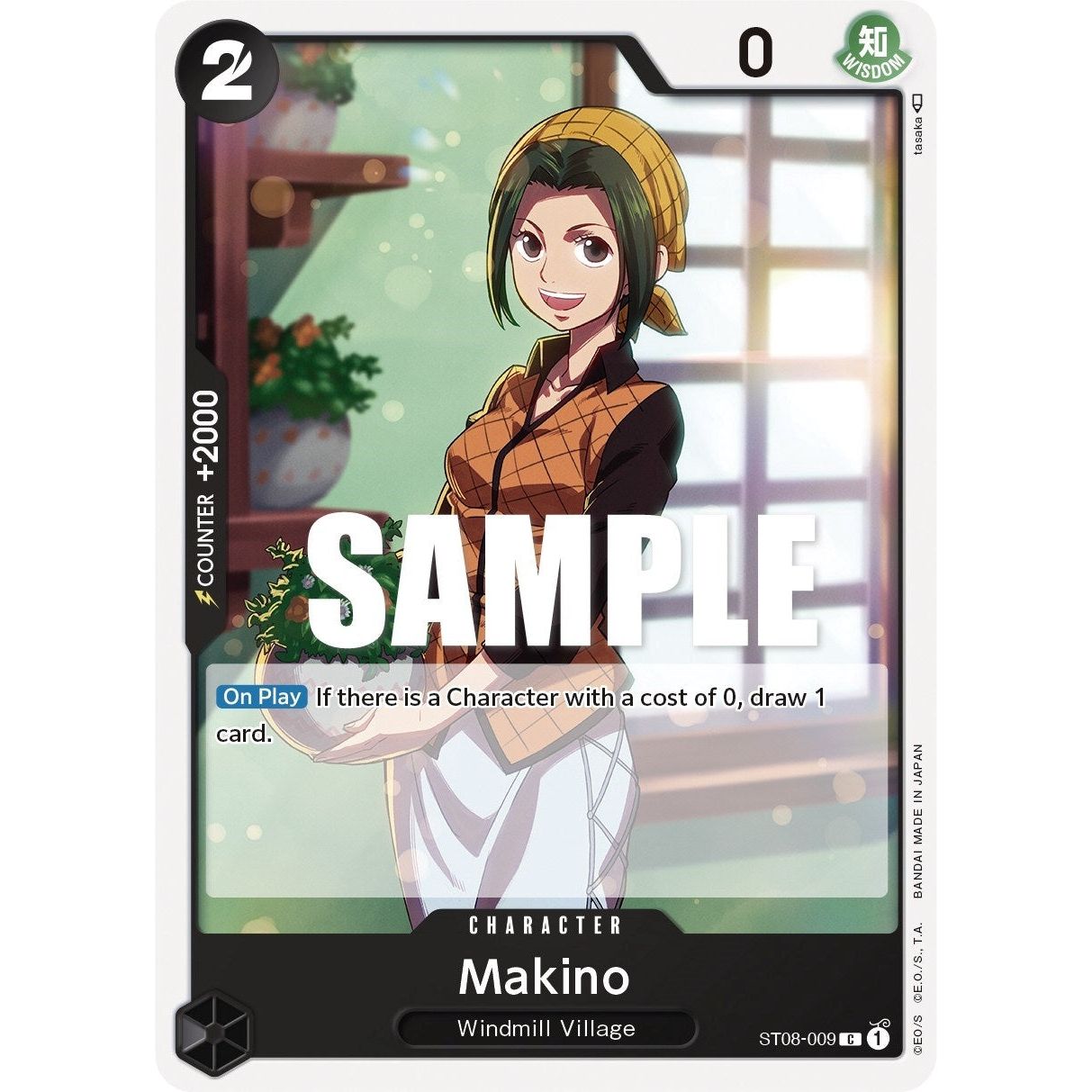 Image for Makino (ST08-009) (ST-08) - One Piece Card Game