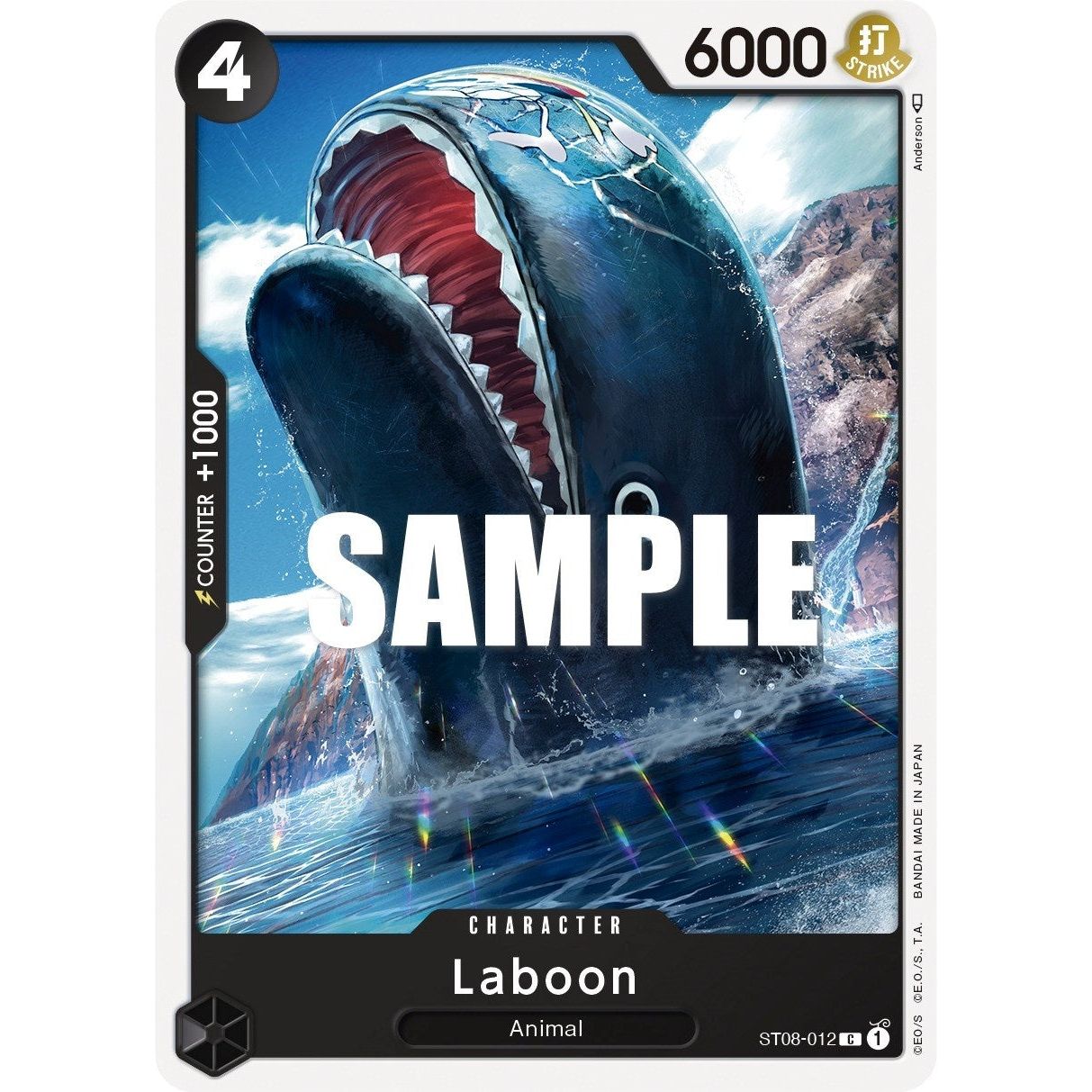 Image for Laboon (ST08-012) (ST-08) - One Piece Card Game