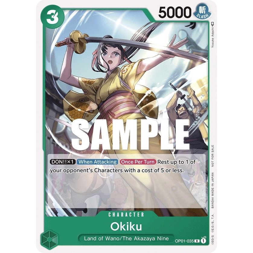 Image for Okiku (Tournament Pack Vol. 4) (OP01-035) (OP-PR) - One Piece Card Game