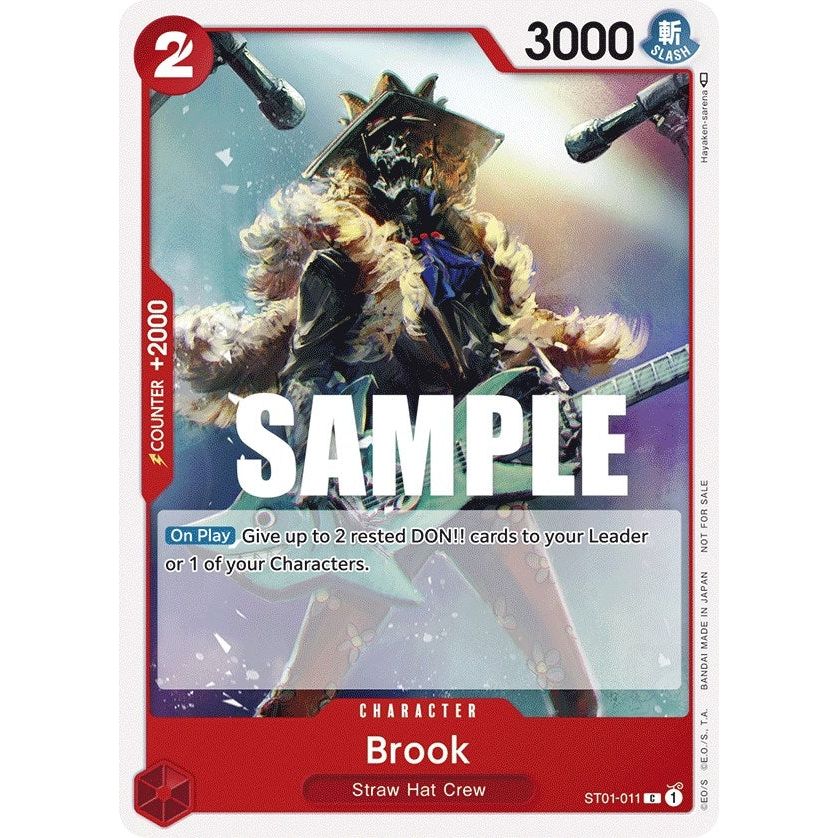Image for Brook (Tournament Pack Vol. 4) (ST01-011) (OP-PR) - One Piece Card Game
