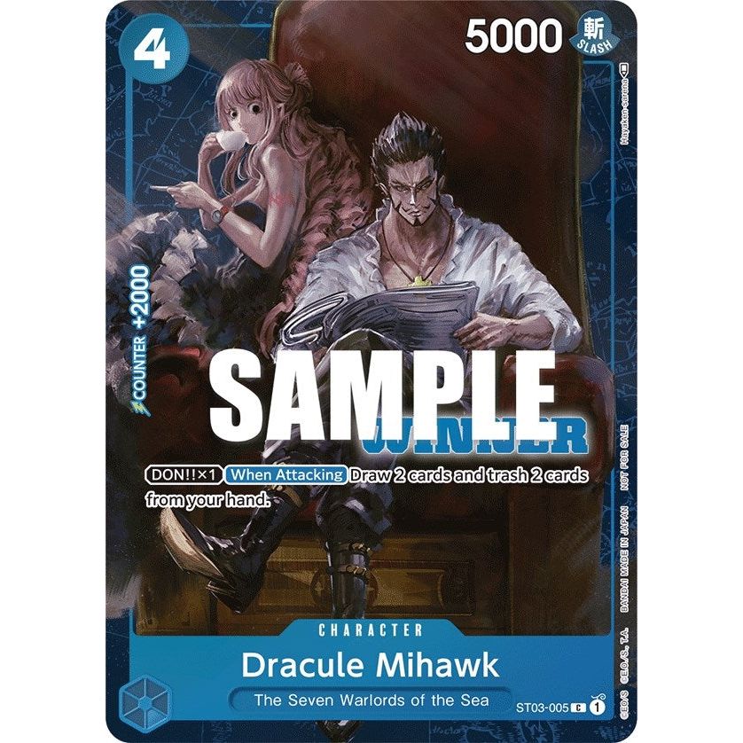 Image for Dracule Mihawk (Winner Pack Vol. 4) (ST03-005) (OP-PR) - One Piece Card Game