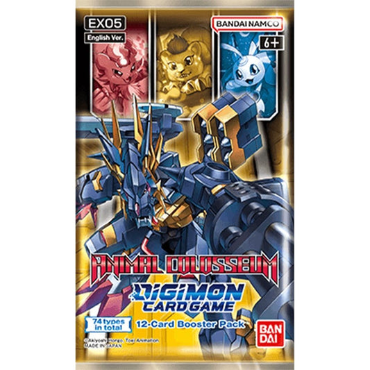 Image for Animal Colosseum Booster Pack - Digimon Card Game