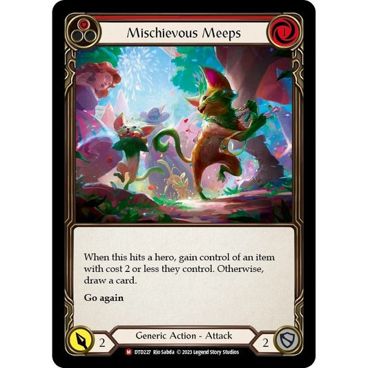 Image for Mischievous Meeps (DTD227) (DTD) - Flesh and Blood TCG