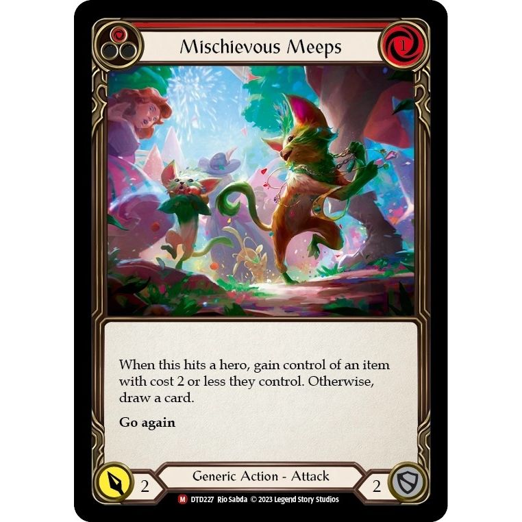 Image for Mischievous Meeps (DTD227) (DTD) - Flesh and Blood TCG