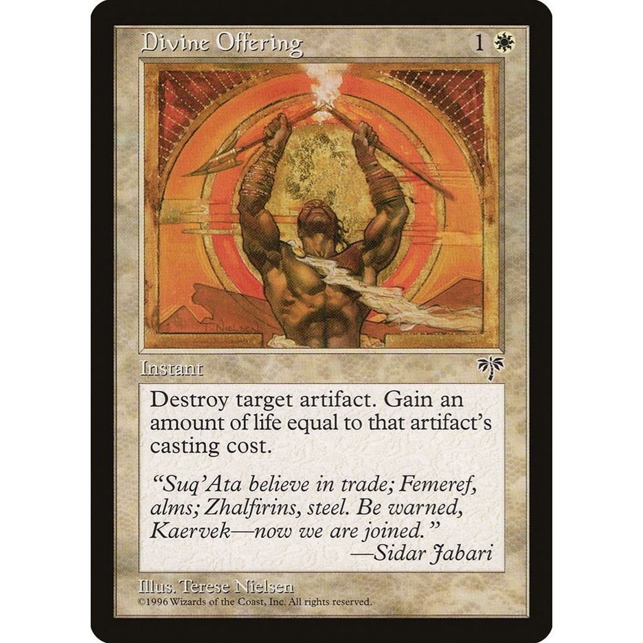 Image for Divine Offering (MIR) - Magic: The Gathering