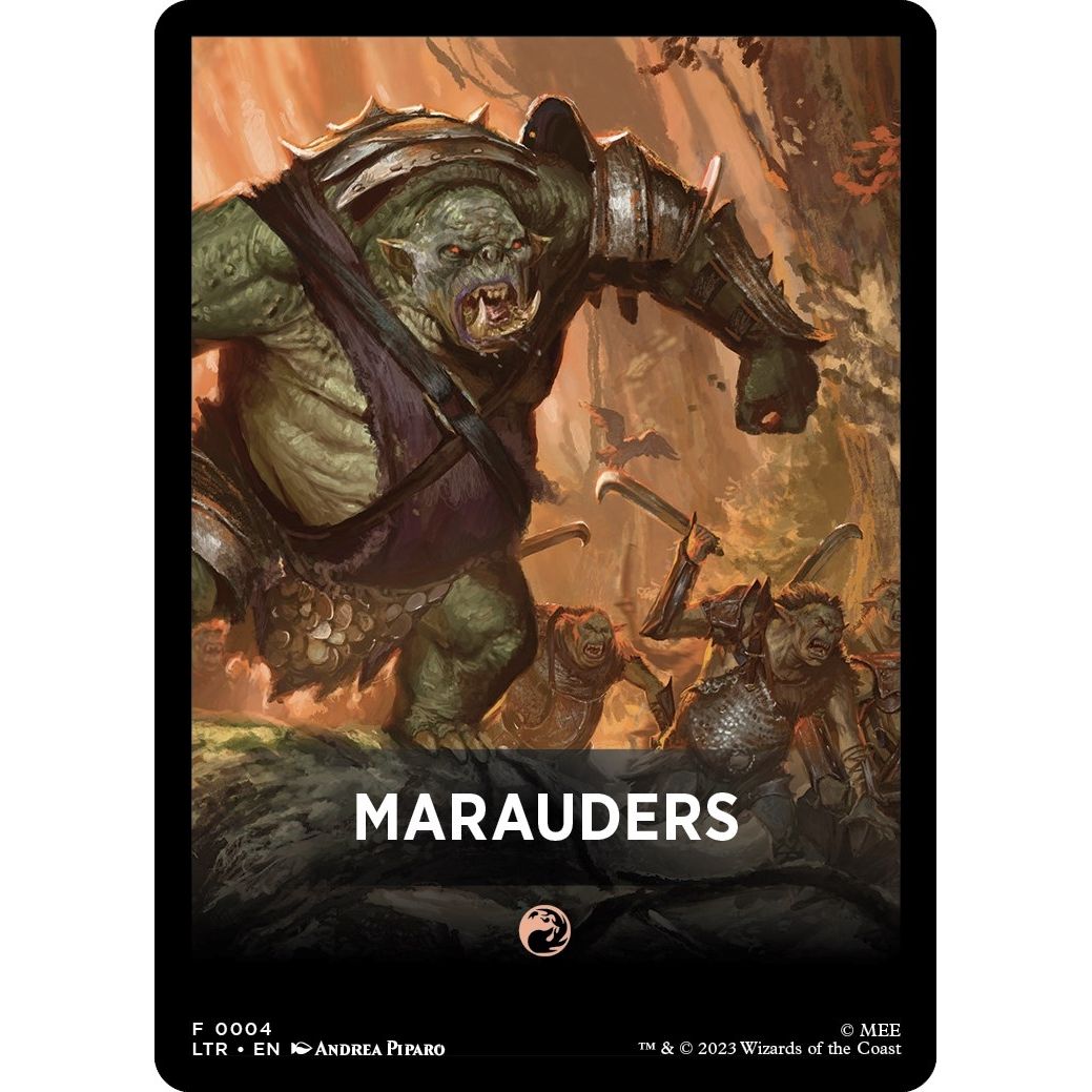 Image for Marauders Theme Card (4) (LTR) - Magic: The Gathering