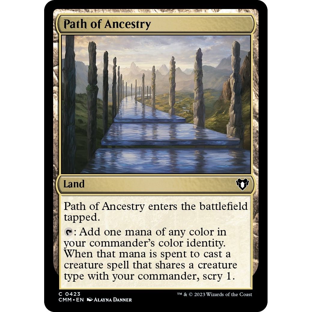 Image for Path of Ancestry (423) (CMM) - Magic: The Gathering
