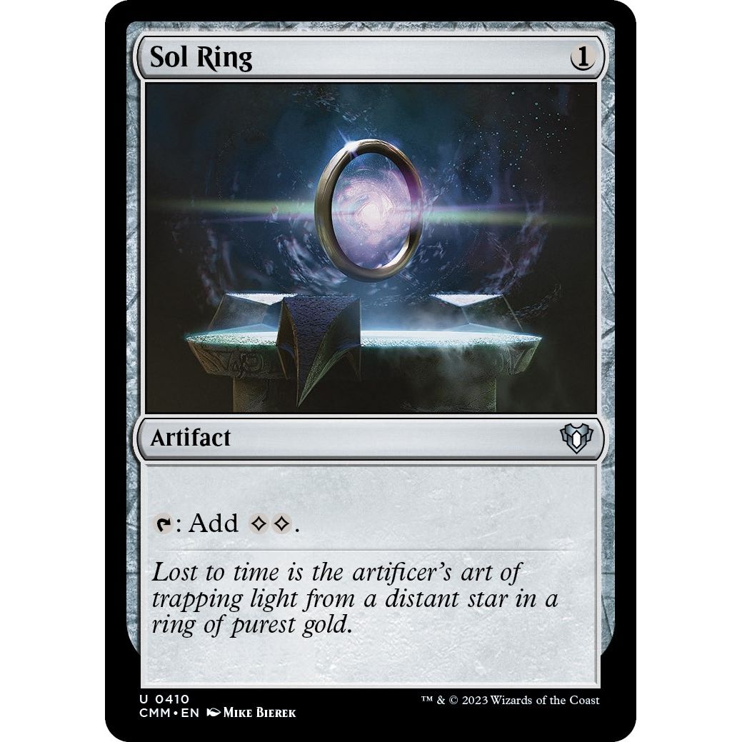 Image for Sol Ring (410) (CMM) - Magic: The Gathering