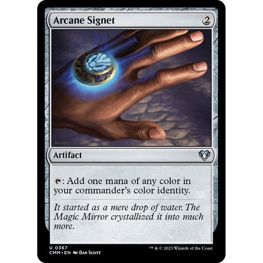 Image for Arcane Signet (367) (CMM) - Magic: The Gathering