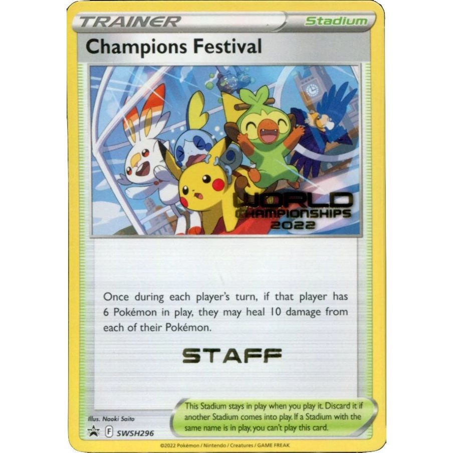 Image for Champions Festival - SWSH296 (World Championships 2022) [Staff] (SWSH296) (SWSD) - Pokemon