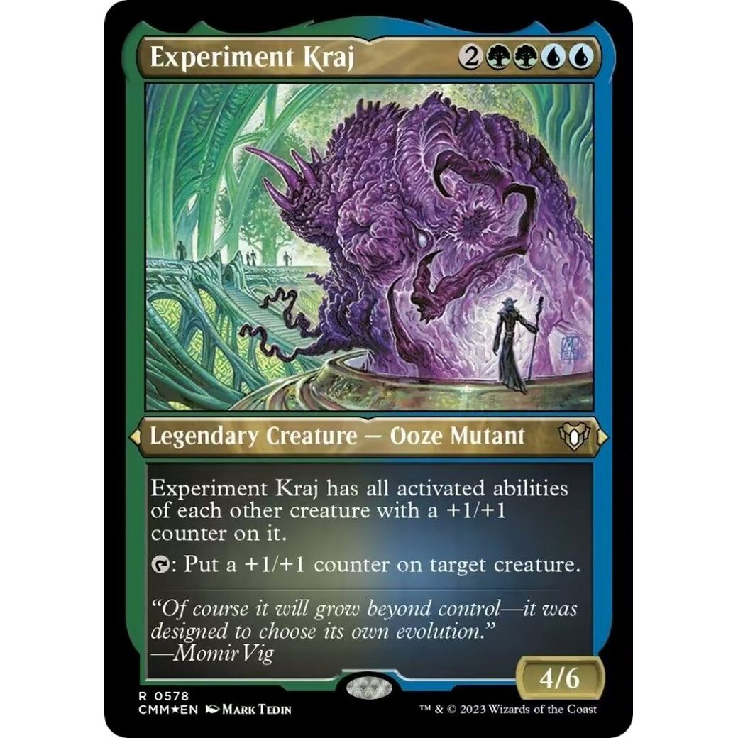 Image for Experiment Kraj (Foil Etched) (578) (CMM) - Magic: The Gathering