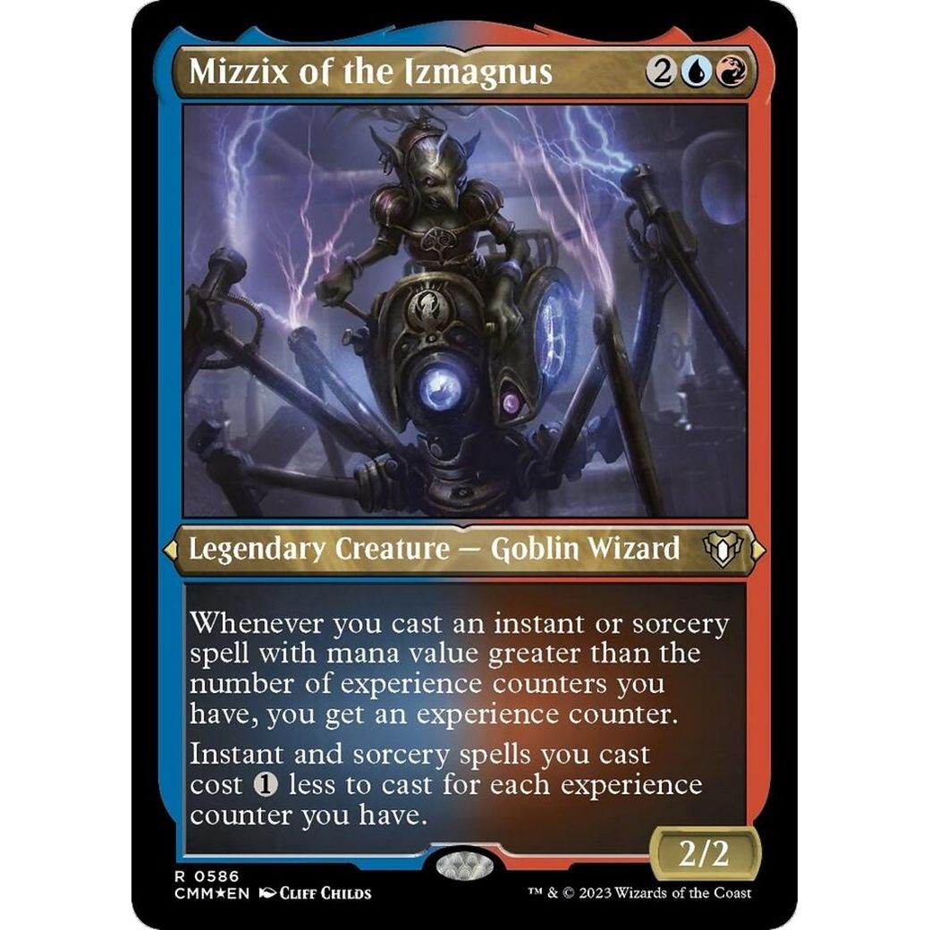 Image for Mizzix of the Izmagnus (Foil Etched) (586) (CMM) - Magic: The Gathering
