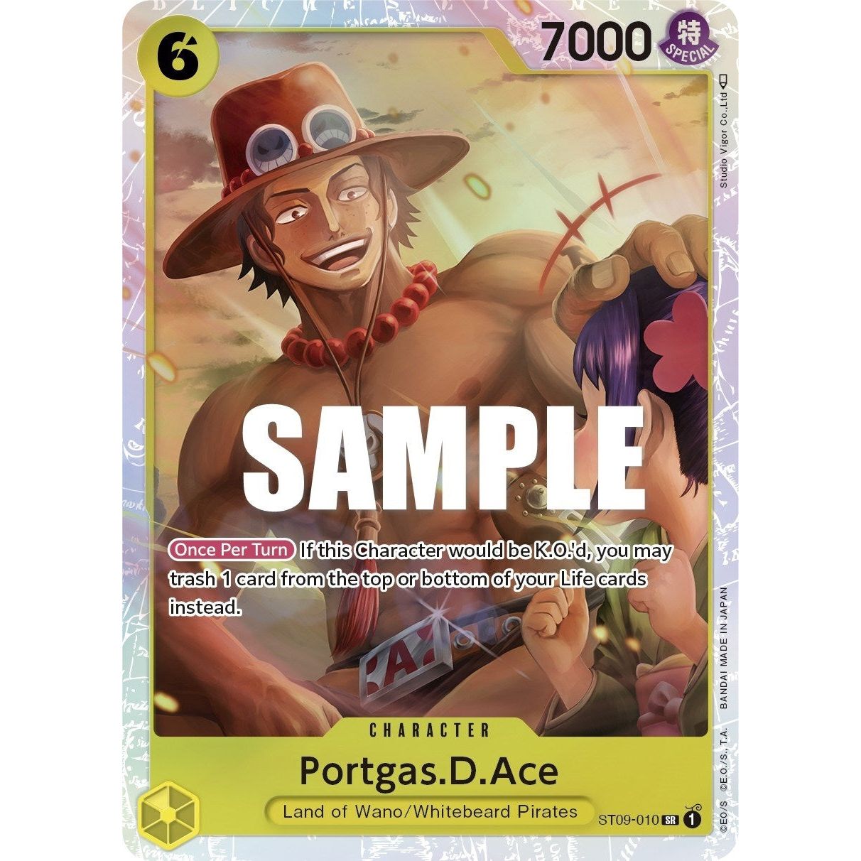 Image for Portgas.D.Ace (ST09-010) (ST-09) - One Piece Card Game