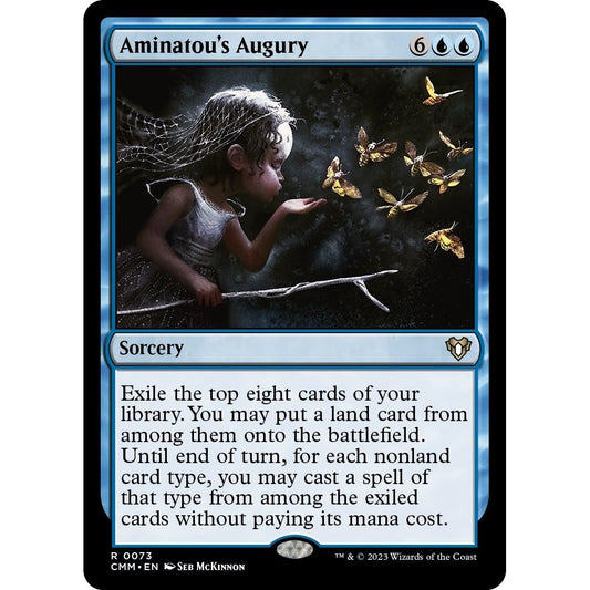 Image for Aminatou's Augury (73) (CMM) - Magic: The Gathering