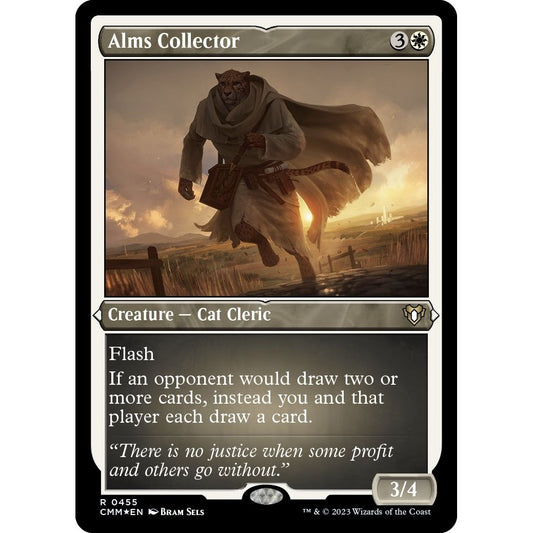 Image for Alms Collector (Foil Etched) (455) (CMM) - Magic: The Gathering