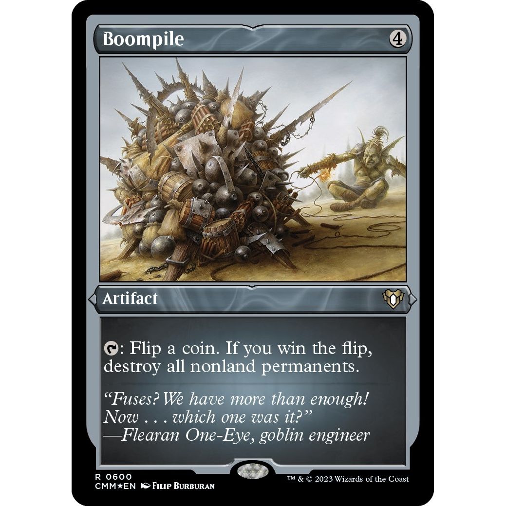 Image for Boompile (Foil Etched) (600) (CMM) - Magic: The Gathering