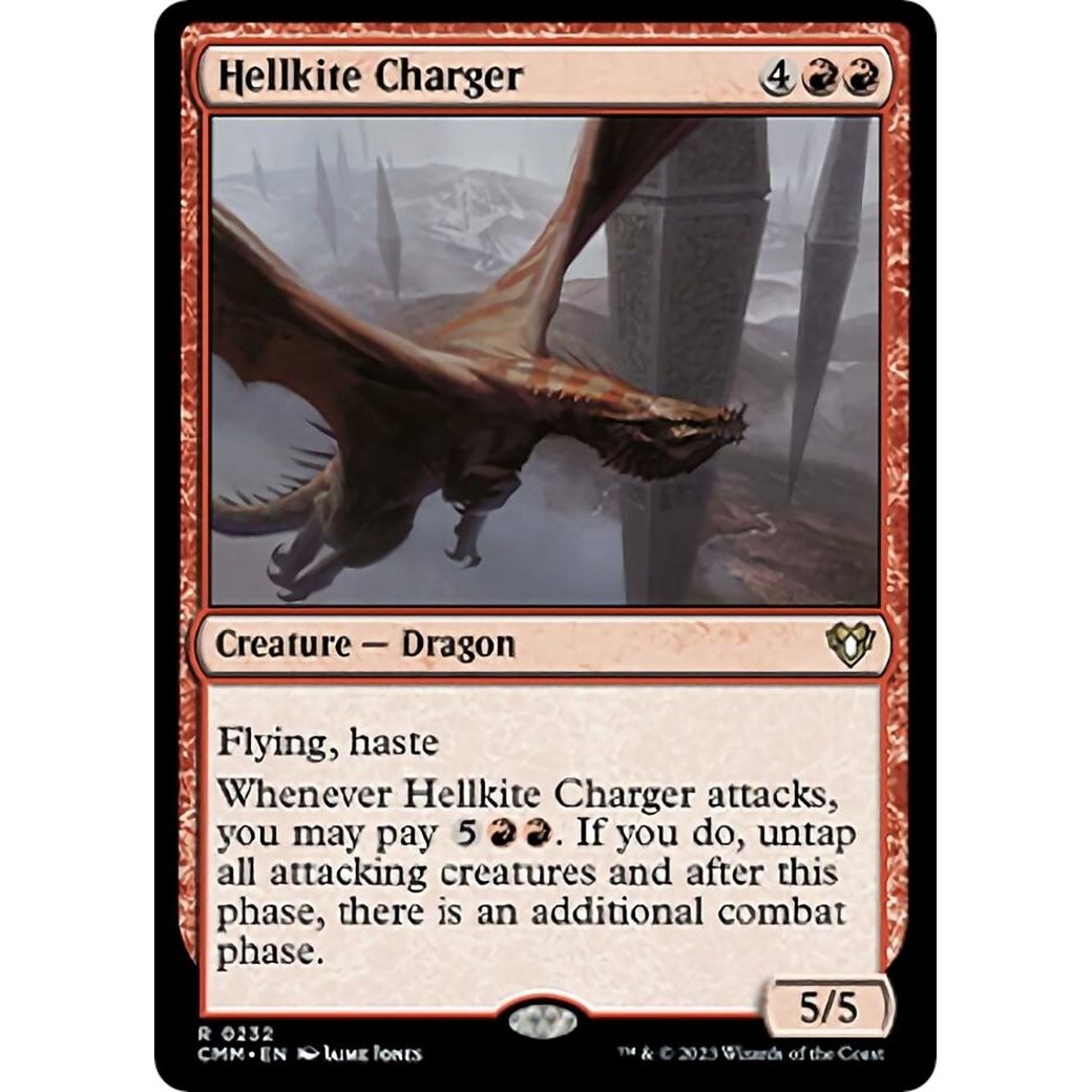 Image for Hellkite Charger (232) (CMM) - Magic: The Gathering