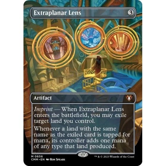 Image for Extraplanar Lens (Borderless) (656) (CMM) - Magic: The Gathering