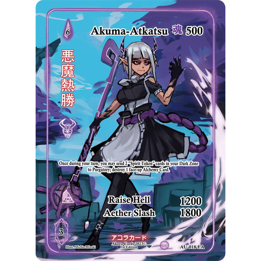 Image for Akuma-Atkatsu (Full Art) (AU-018-FA) (AU1E) - Akora TCG