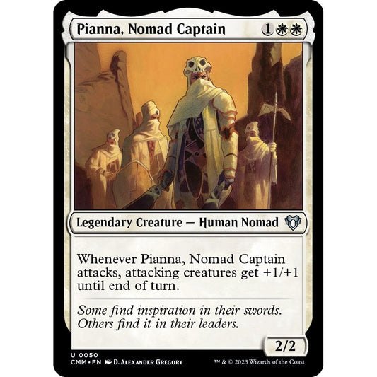 Image for Pianna, Nomad Captain (50) (CMM) - Magic: The Gathering