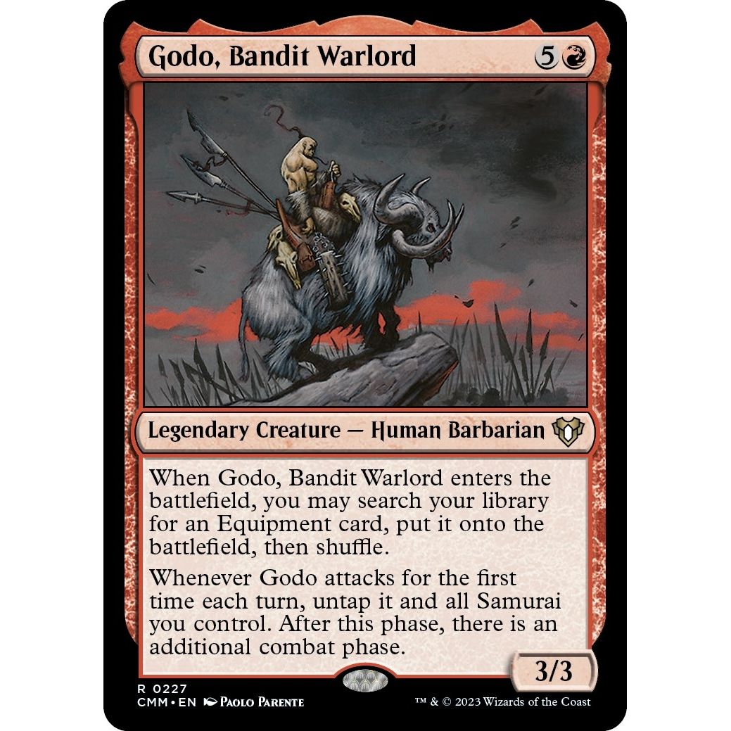 Image for Godo, Bandit Warlord (227) (CMM) - Magic: The Gathering