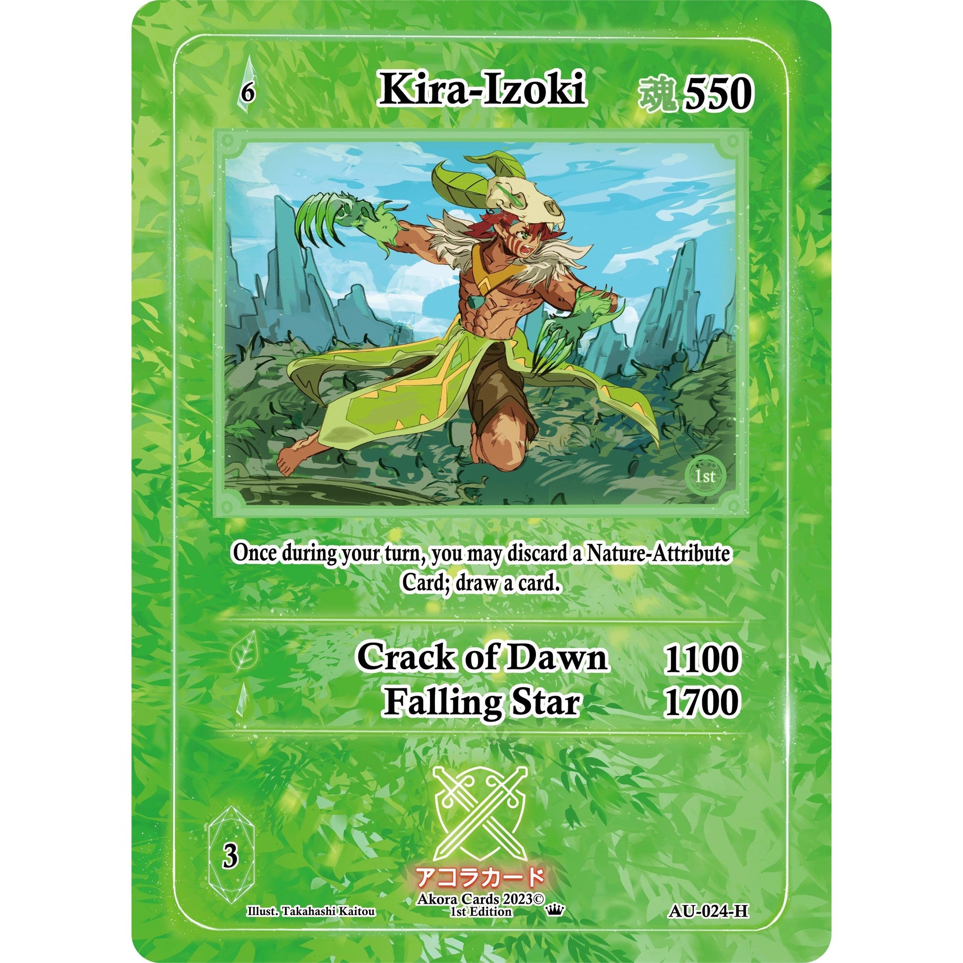 Image for Kira-Izoki (Holo) (AU-024-H) (AU1E) - Akora TCG