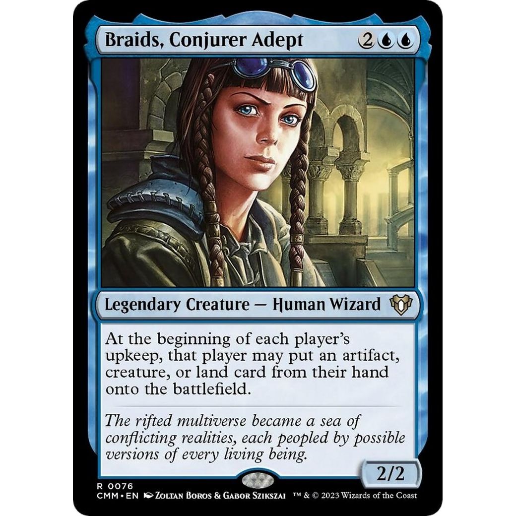 Image for Braids, Conjurer Adept (76) (CMM) - Magic: The Gathering