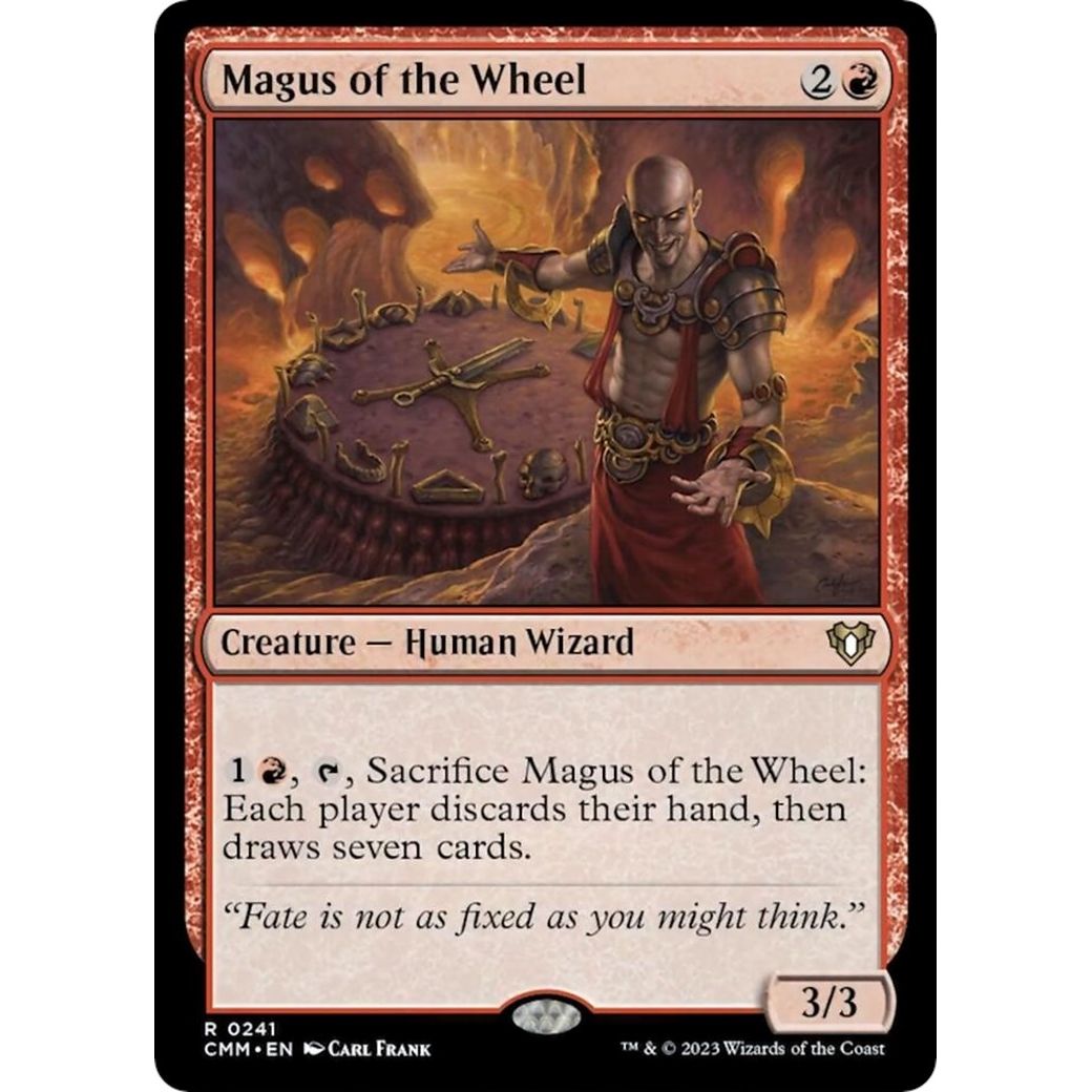 Image for Magus of the Wheel (241) (CMM) - Magic: The Gathering