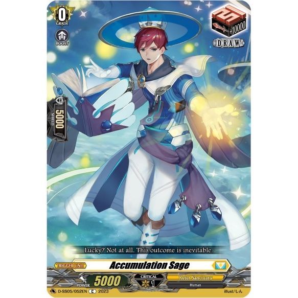 Image for Accumulation Sage (D-SS05/052EN) (D-SS05) - Cardfight Vanguard