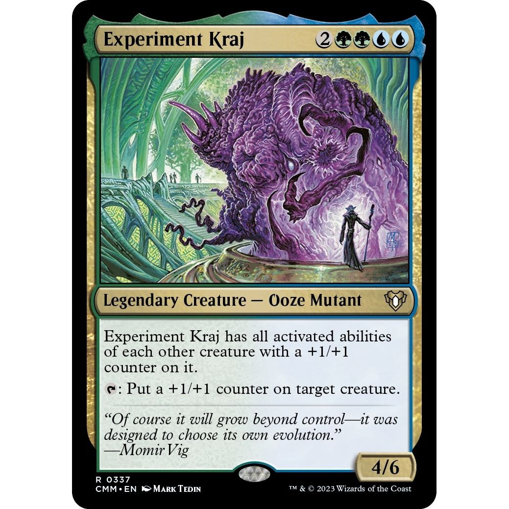 Image for Experiment Kraj (337) (CMM) - Magic: The Gathering