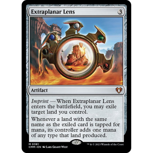 Image for Extraplanar Lens (381) (CMM) - Magic: The Gathering