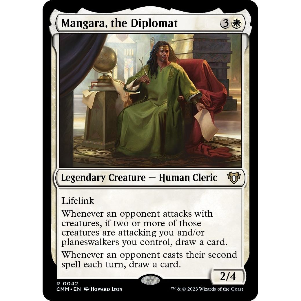 Image for Mangara, the Diplomat (42) (CMM) - Magic: The Gathering