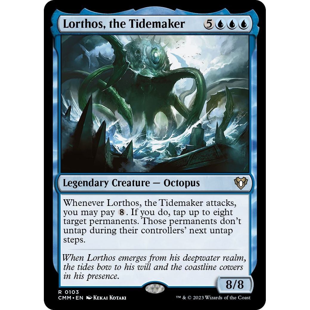 Image for Lorthos, the Tidemaker (103) (CMM) - Magic: The Gathering
