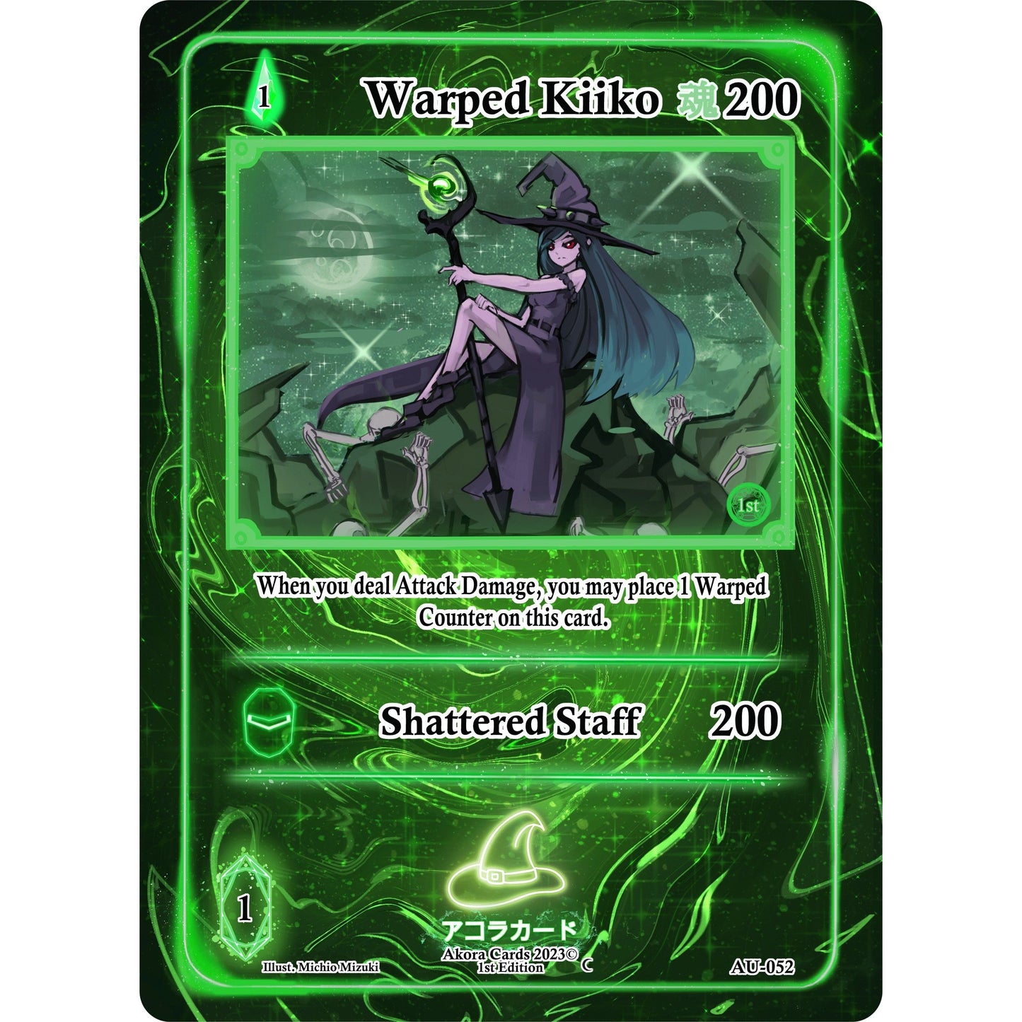Image for Warped Kiiko (AU-052) (AU1E) - Akora TCG