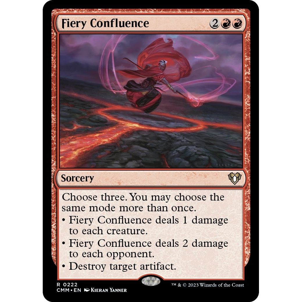Image for Fiery Confluence (222) (CMM) - Magic: The Gathering