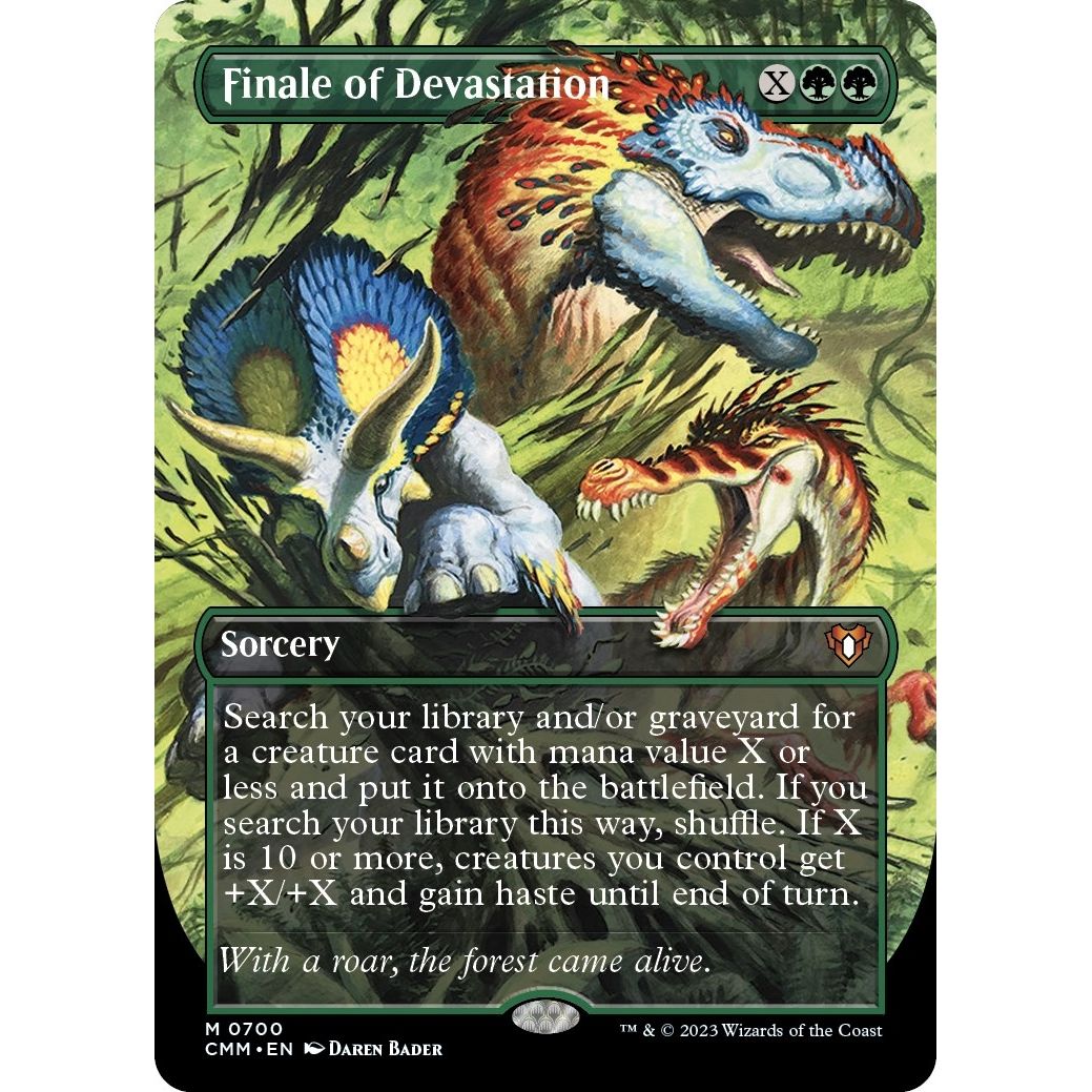 Image for Finale of Devastation (Borderless) (700) (CMM) - Magic: The Gathering