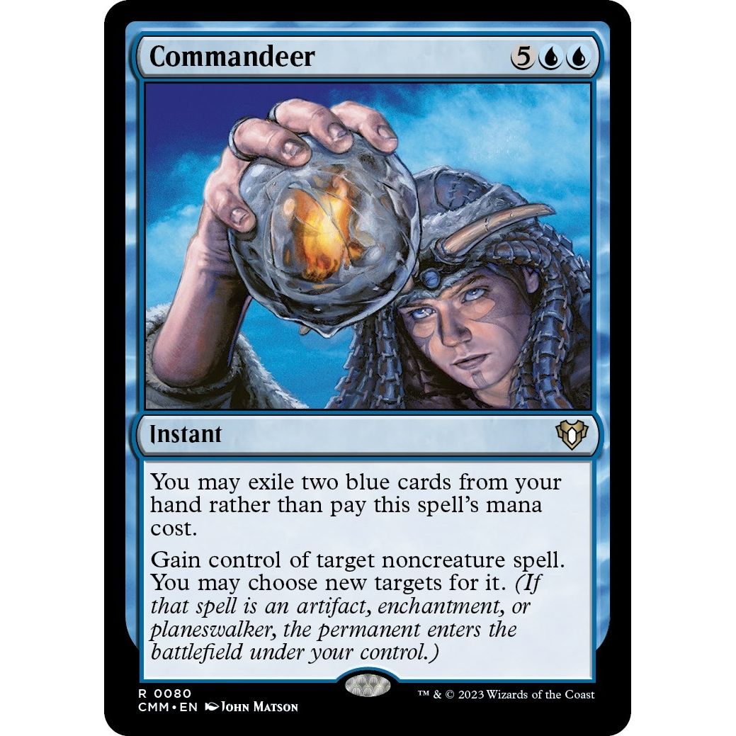 Image for Commandeer (80) (CMM) - Magic: The Gathering