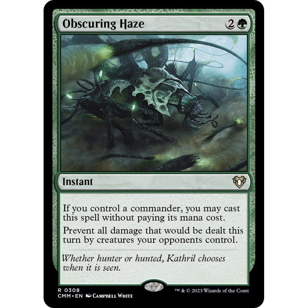 Image for Obscuring Haze (308) (CMM) - Magic: The Gathering