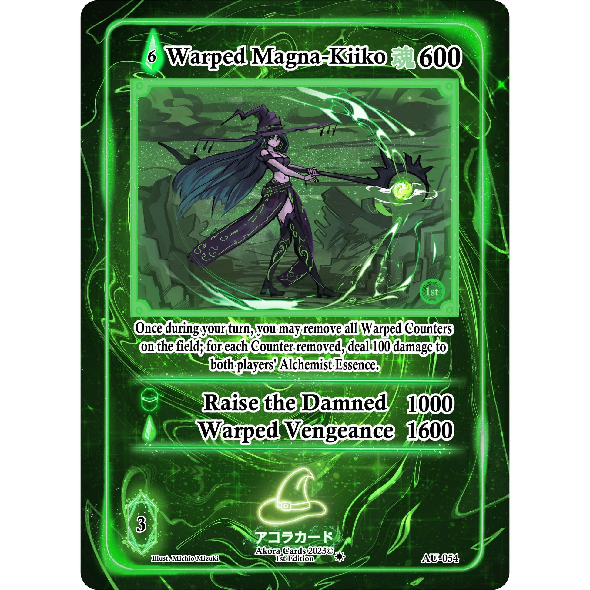 Image for Warped Magna-Kiiko (AU-054) (AU1E) - Akora TCG