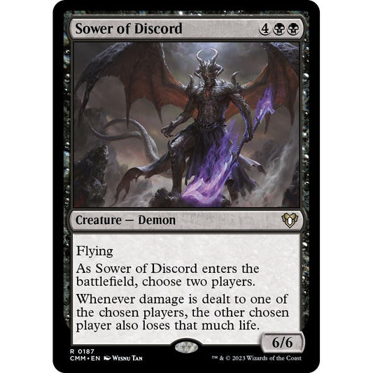 Image for Sower of Discord (187) (CMM) - Magic: The Gathering