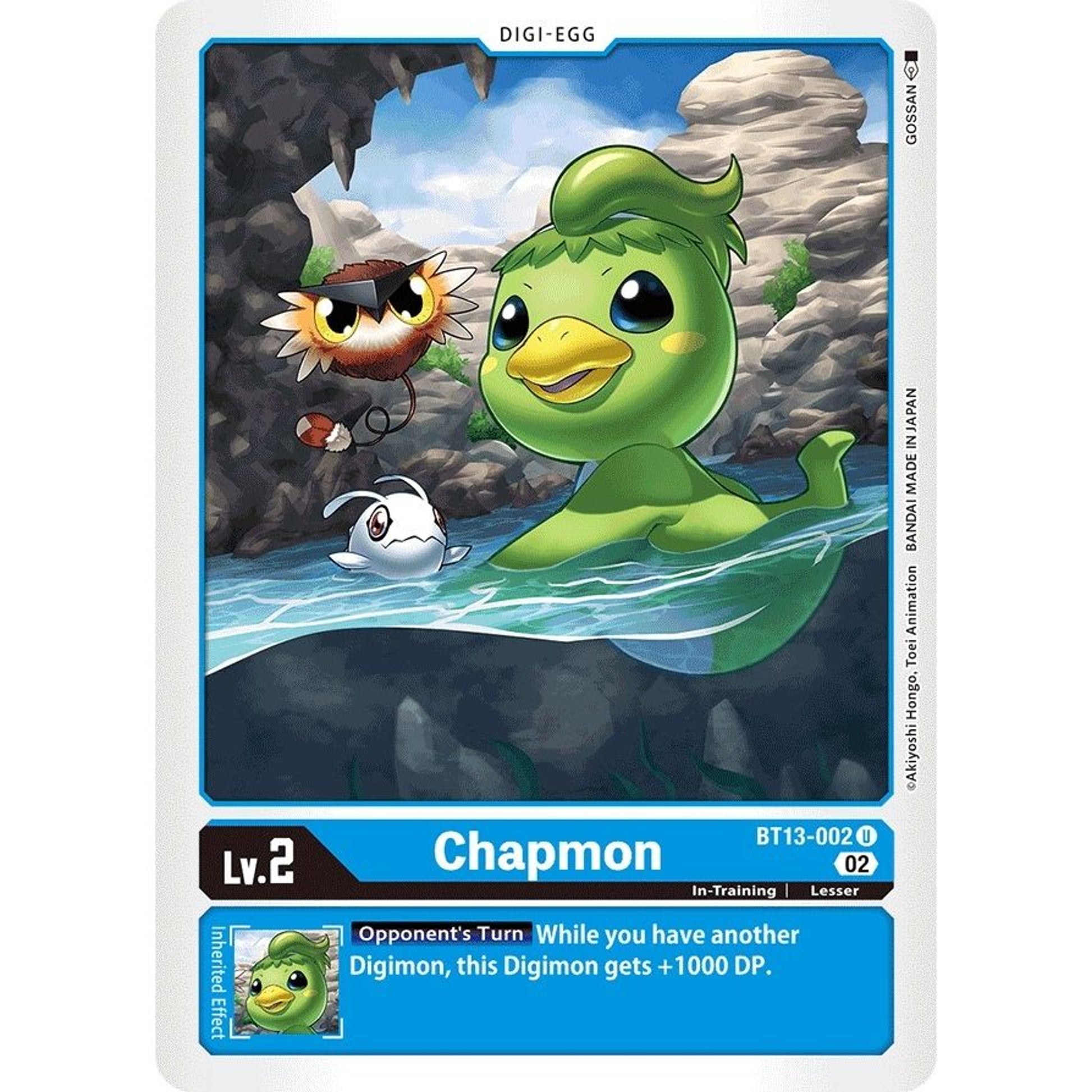 Image for Chapmon (BT13-002 U) (BT13) - Digimon Card Game