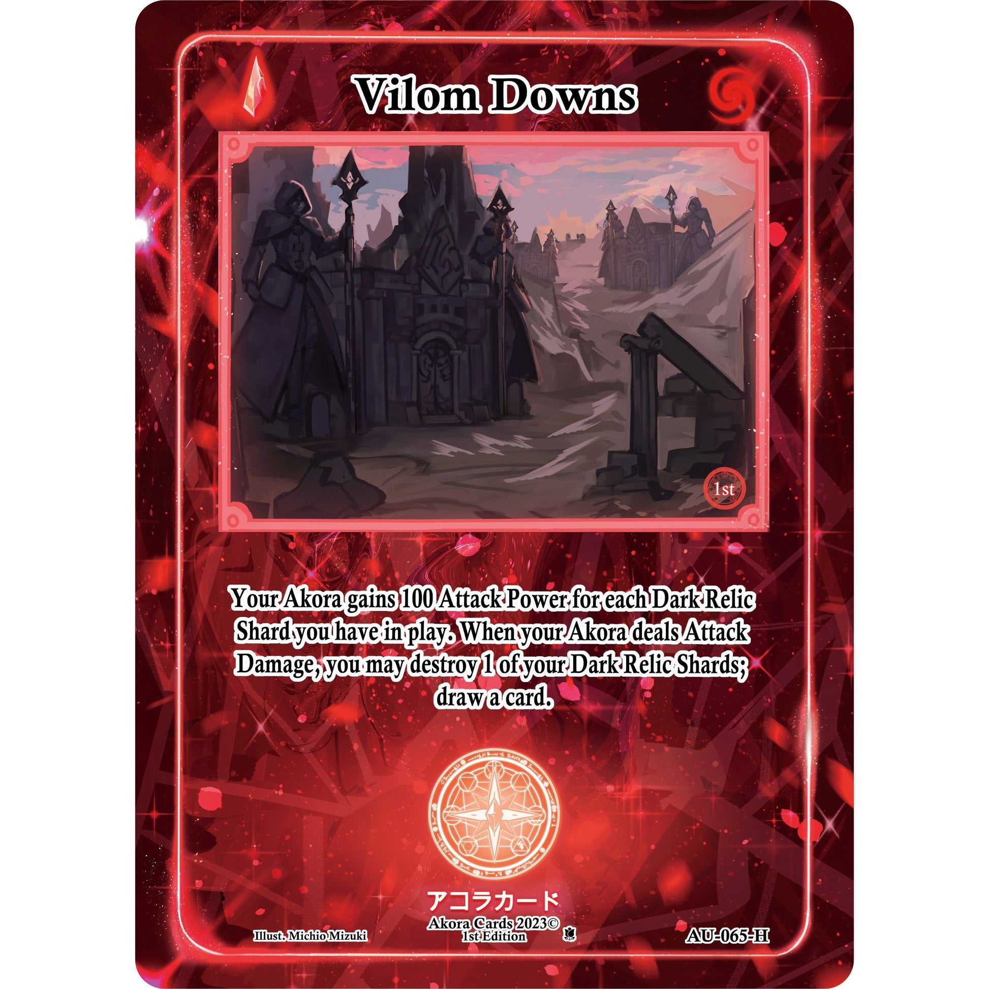 Image for Vilom Downs (Holo) (AU-065-H) (AU1E) - Akora TCG