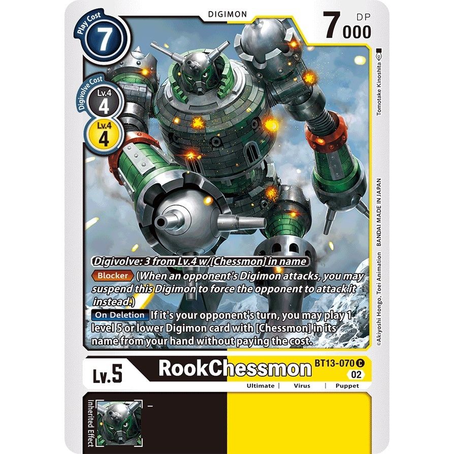 Image for RookChessmon (BT13-070 C) (BT13) - Digimon Card Game