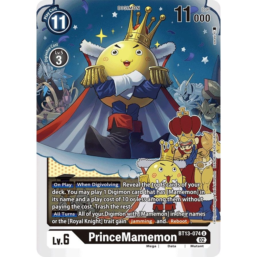 Image for PrinceMamemon (BT13-074 U) (BT13) - Digimon Card Game