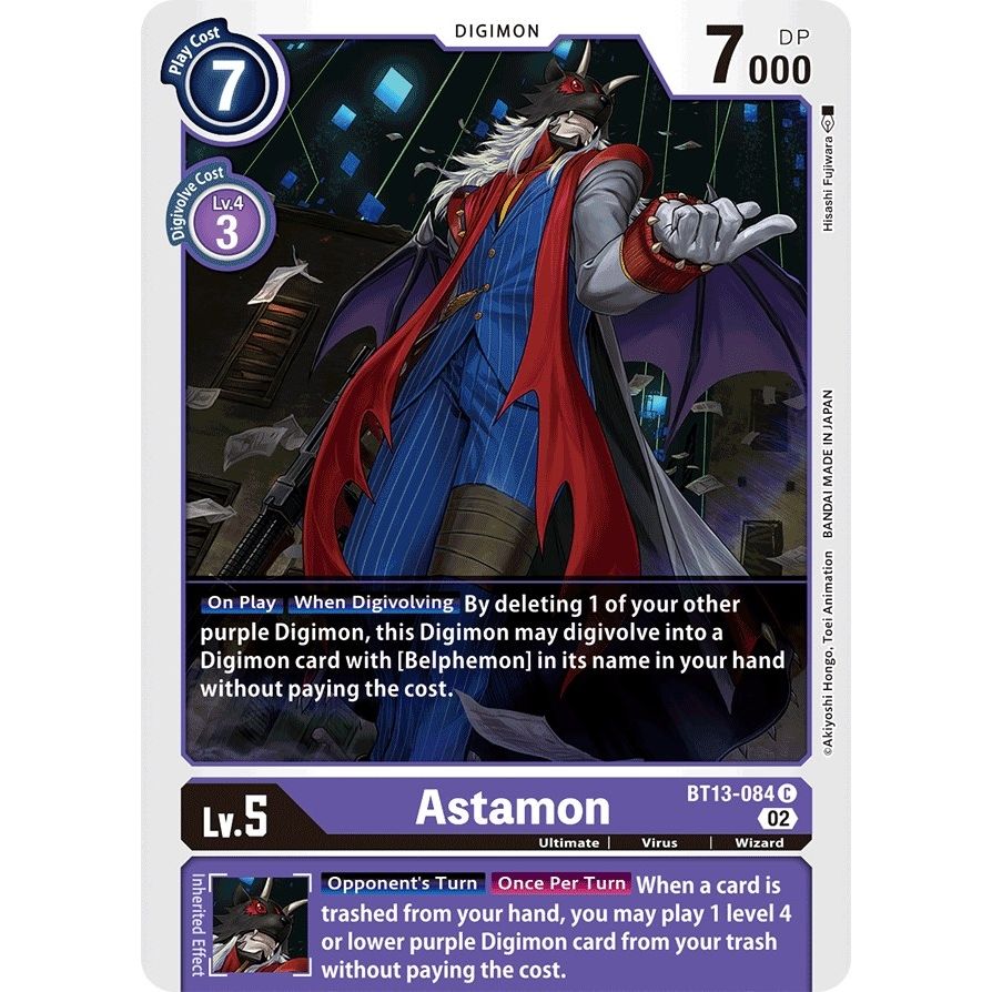 Image for Astamon (BT13-084 C) (BT13) - Digimon Card Game