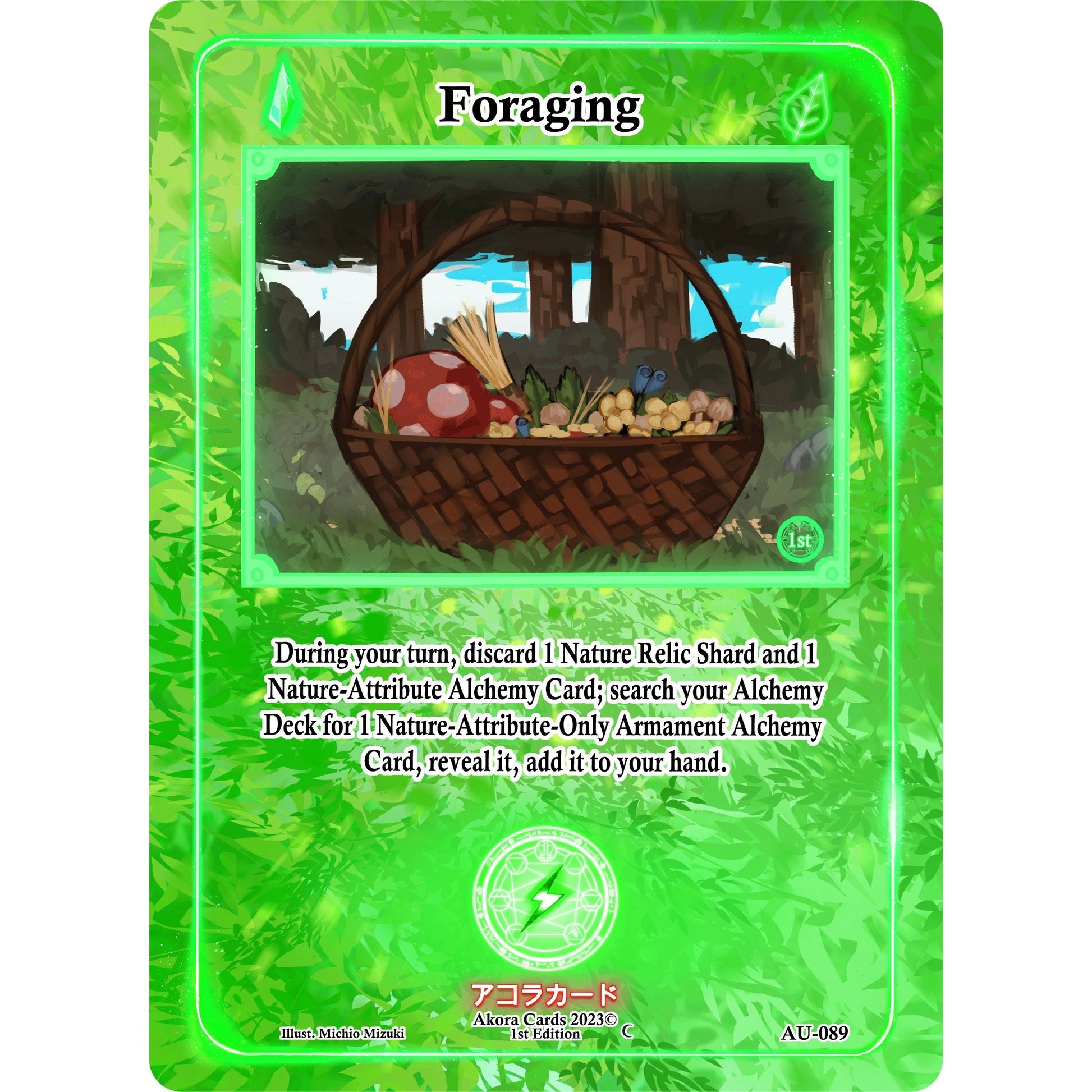 Image for Foraging (AU-089) (AU1E) - Akora TCG