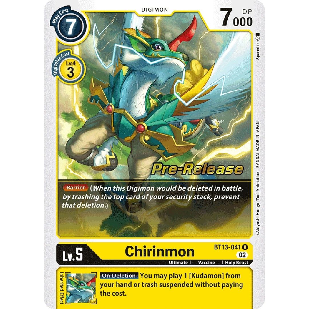 Image for Chirinmon (BT13-041 U) (BT13_PR) - Digimon Card Game