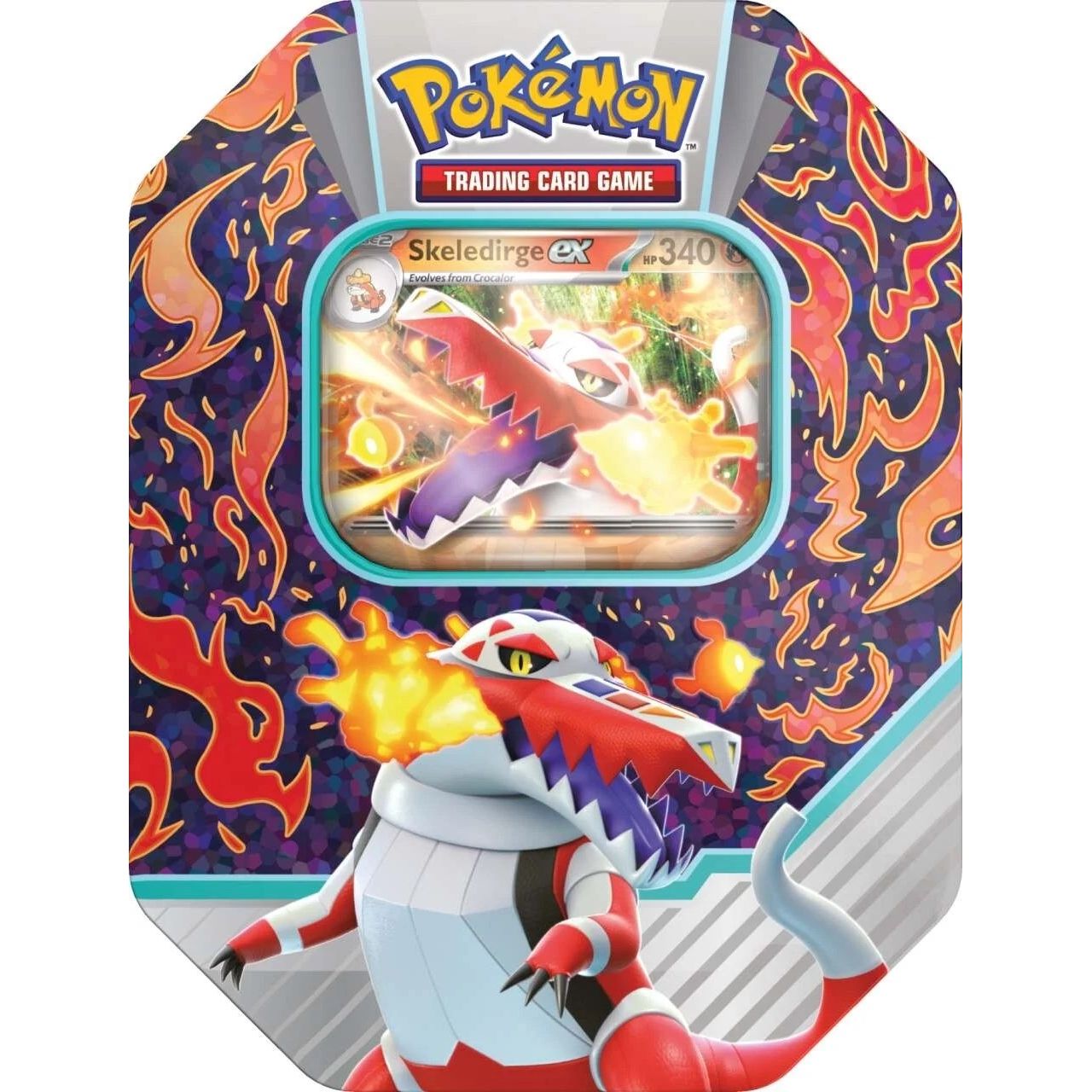 Image for Paldea Partners Tin [Skeledirge ex] [International Edition] - Pokemon