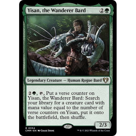 Yisan, the Wanderer Bard (334) (CMM)